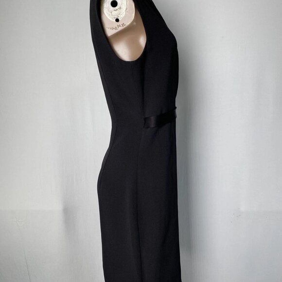 The Row Women’s Crepe Wrap Mini Dress Black Size S - Picture 5 of 9